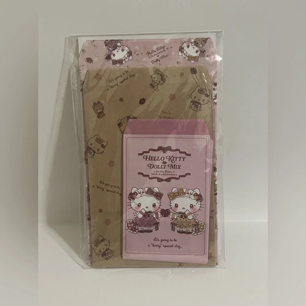 Hello Kitty 50th Anniversary Dolly Mix Envelope Set